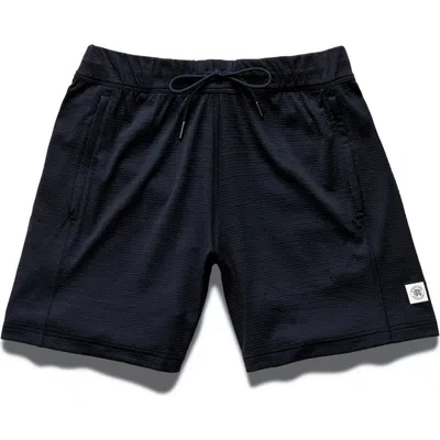 Reigning Champ Solotex® Mesh Tiebreak 7-inch Shorts In Navy