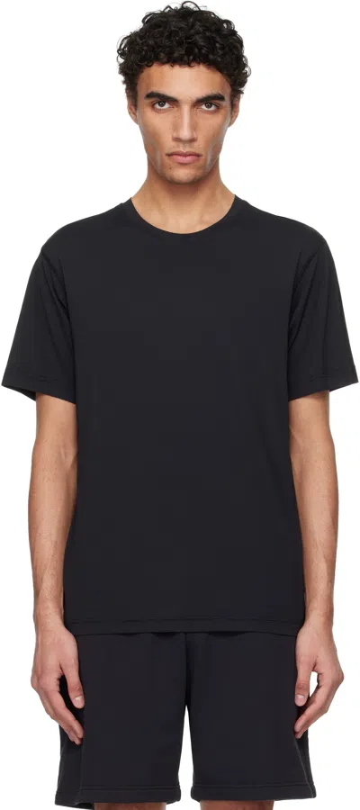 Reigning Champ Black Lightweight Cordura Standard Training T-shirt In 001 Black