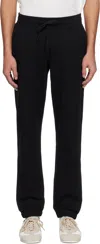 Reigning Champ Black Midweight Terry Standard Sweatpants In 001 Black