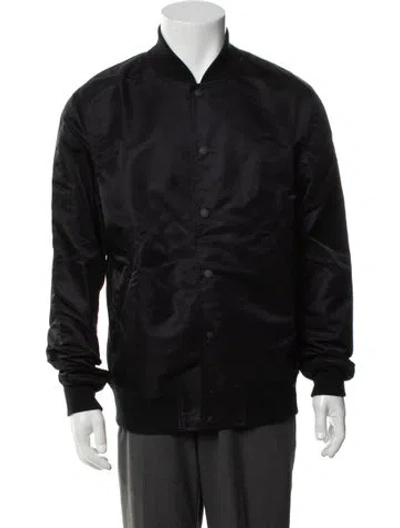 Pre-owned Reigning Champ Bomber Jacket W/ Tags In Black