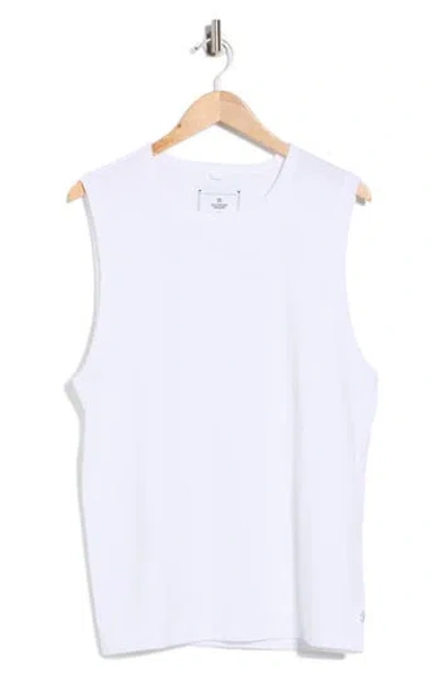 Reigning Champ Copper Jersey Muscle Tank In White