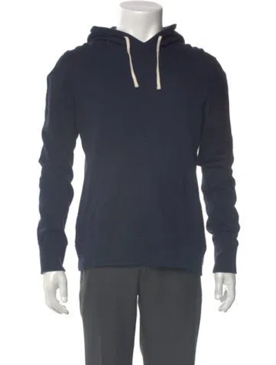 Pre-owned Reigning Champ Crew Neck Long Sleeve Hoodie In Gray