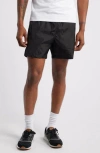 Reigning Champ Econyl Nylon Riptide 5-inch Shorts In Black