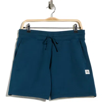 Reigning Champ French Terry Sweat Shorts In Blue