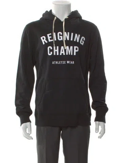 Pre-owned Reigning Champ Graphic Print Mock Neck Pullover In Multi