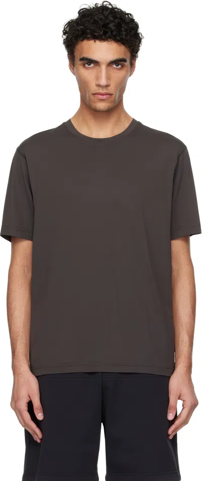Reigning Champ Gray Lightweight Cordura Standard Training T-shirt In 074 Carbon