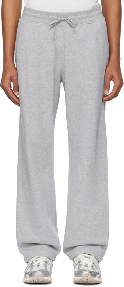 Reigning Champ Gray Midweight Terry Relaxed Sweatpants In Hgrey