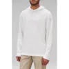 Reigning Champ Lightweight Cotton Blend Waffle Hoodie In Championship White