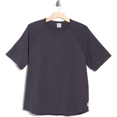 Reigning Champ Lightweight Jersey Raglan T-shirt In Blue