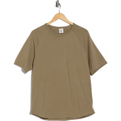 Reigning Champ Lightweight Jersey Raglan T-shirt In Brown