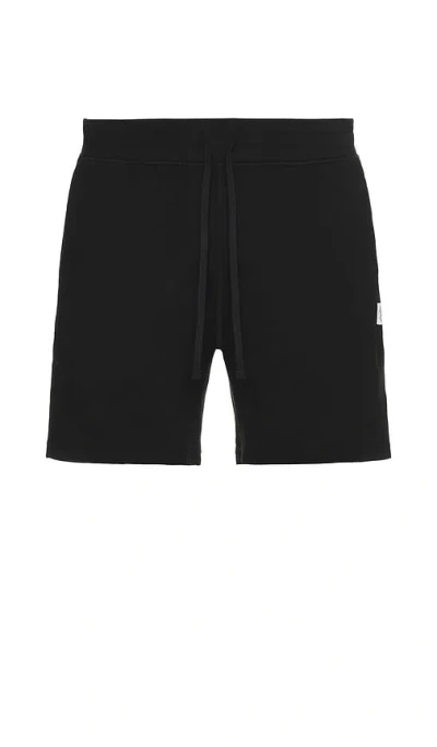 Reigning Champ Lightweight Terry 6 Sweatshort In Black
