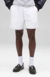 Reigning Champ Lightweight Terry Cutoff Shorts In White