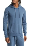 Reigning Champ Lightweight Terry Pullover Hoodie In Blue