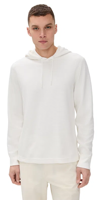 Reigning Champ Lightweight Waffle Standard Hoodie Championship White