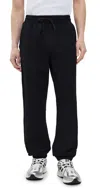 Reigning Champ Mid-weight Terry Cuffed Relaxed Sweatpants Black In Black