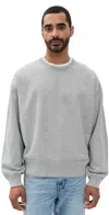 Reigning Champ Mid-weight Terry Relaxed Crew Neck Hgrey In Hgrey