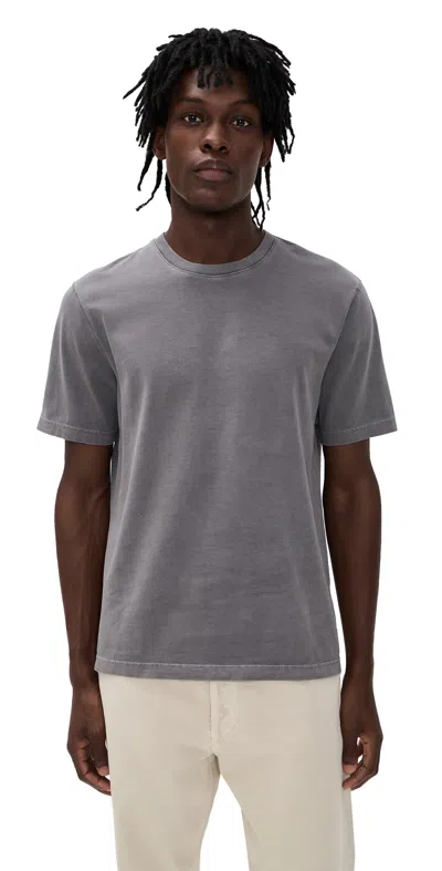 Reigning Champ Midweight Jersey Fadeaway Standard Tee Faded Stone In Purple
