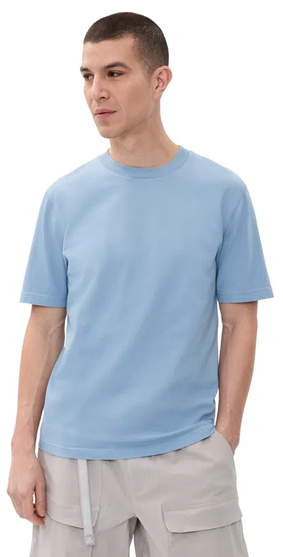 Reigning Champ Midweight Jersey Standard T-shirt Gulf In Blue