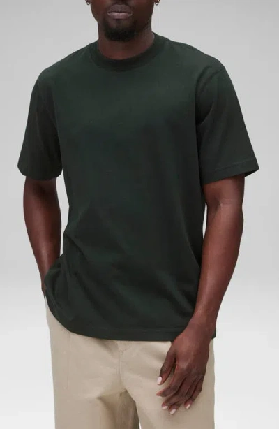 Reigning Champ Midweight Jersey T-shirt In Petrol