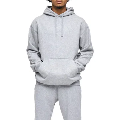 Reigning Champ Midweight Terry Relaxed Hoodie In Gray
