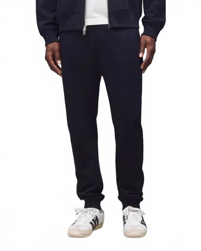 Reigning Champ Midweight Terry Slim Sweatpant In Navy In Blue