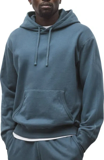 Reigning Champ Lightweight Terry Pullover Hoodie In Blue
