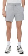 Reigning Champ Midweight Terry Sweatshort 6 Heather Grey In Heather Grey