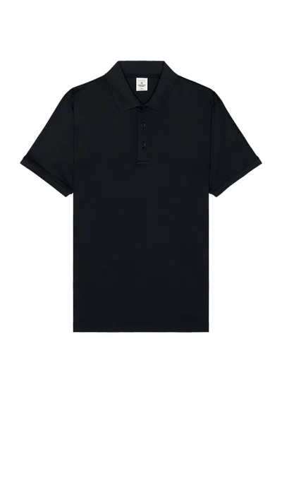 Reigning Champ Tech Pique Playoff Polo In Navy