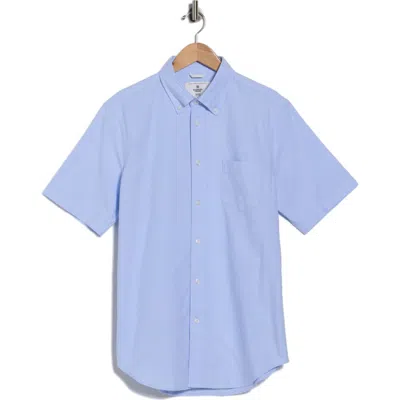 Reigning Champ Oxford Prep Shirt In Blue