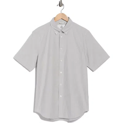 Reigning Champ Oxford Prep Shirt In Gray