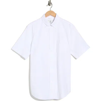 Reigning Champ Oxford Prep Shirt In White