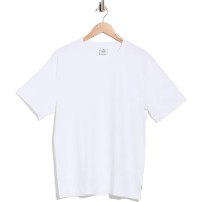 Reigning Champ Playoff Tech Piqué T-shirt In White