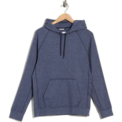 Reigning Champ Recovery Brushed Jersey Hoodie In Blue