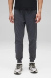 Reigning Champ Recovery Brushed Jersey Joggers In Black