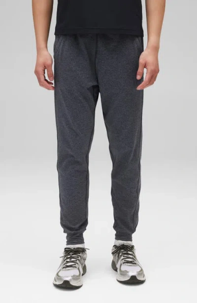 Reigning Champ Recovery Brushed Jersey Joggers In Black