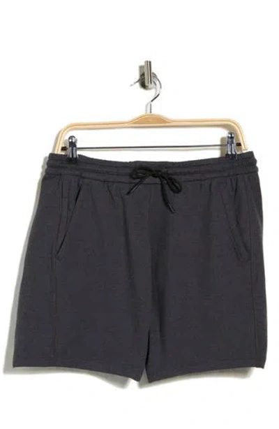 Reigning Champ Recovery Brushed Jersey Shorts In Black