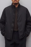 Reigning Champ Signal Nylon Ripstop Insulated Jacket In Black
