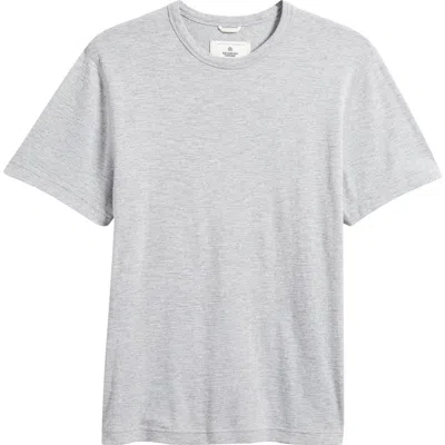 Reigning Champ Slim Fit 1x1 Slub Cotton T-shirt In Hgrey