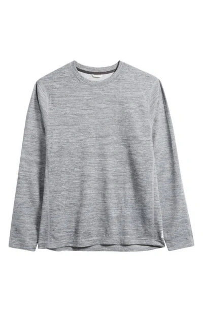 Reigning Champ Solotex® Mesh Tiebreak Performance Long Sleeve T-shirt In Gray