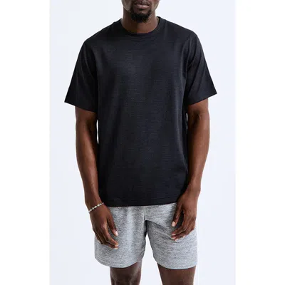 Reigning Champ Solotex® Mesh Tiebreak Performance T-shirt In Navy
