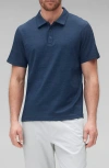 Reigning Champ Solotex® Mesh Tiebreak Polo In Blue