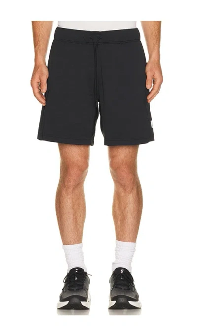 Reigning Champ Solotex Mesh Tiebreak Standard Short 7 In Black