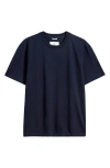 Reigning Champ Standard Midweight Cotton T-shirt In Navy