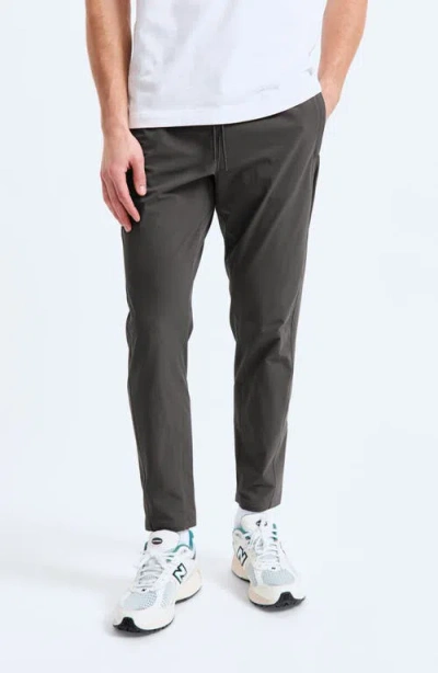 Reigning Champ Stretch Nylon Water Repellent Team Pants In Carbon