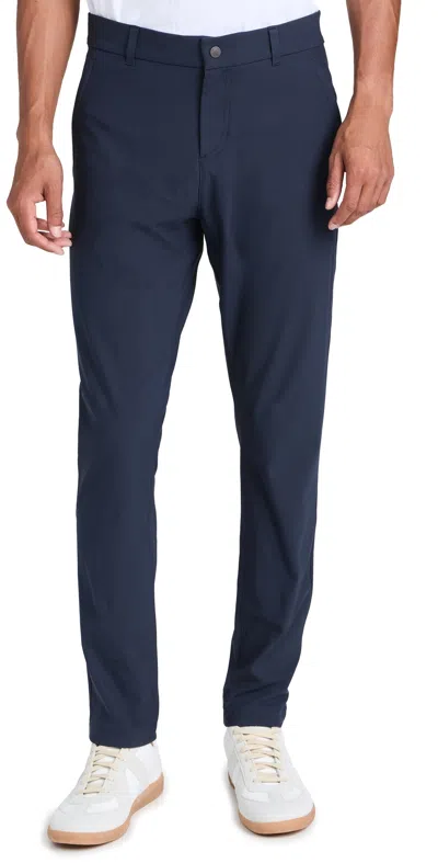 Reigning Champ Stretch Warp Knit Coach's Pants Navy