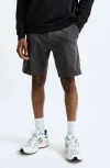 Reigning Champ Stretch Warp Knit Standard Coach's 9-inch Shorts In Carbon