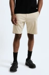 Reigning Champ Stretch Warp Knit Standard Coach's 9-inch Shorts In Desert