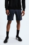 Reigning Champ Stretch Warp Knit Standard Coach's 9-inch Shorts In Navy