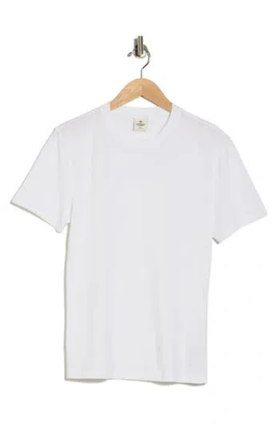 Reigning Champ Supima Jersey Pennant Slim T-shirt In White