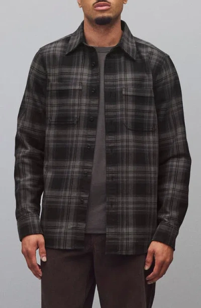 Reigning Champ Union Plaid Cotton Button-up Shirt In Multi